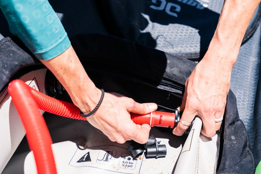 inflatable boats require you getting to know various valves and...