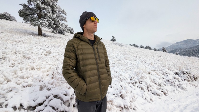 testing the wantdo on a cold and snowy day in colorado.