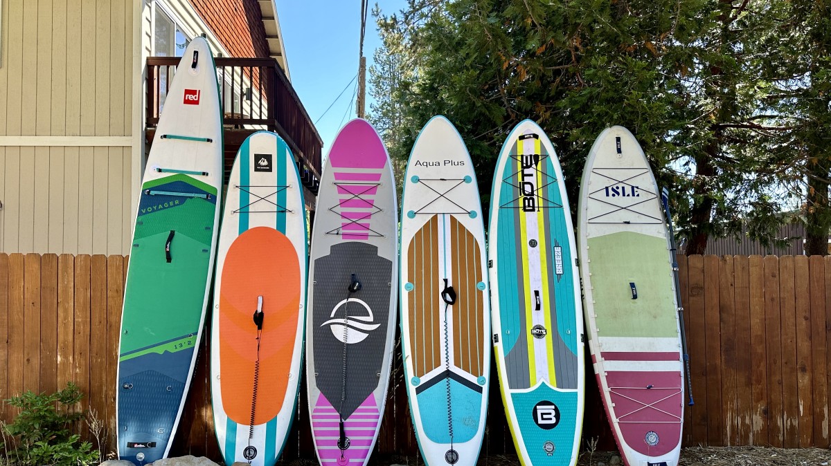 Best Paddle Board Review (Lots of width options when it comes to inflatable SUPs.)