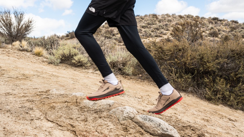 while not a speed-focused shoe, the confidence-inspiring trail feel...