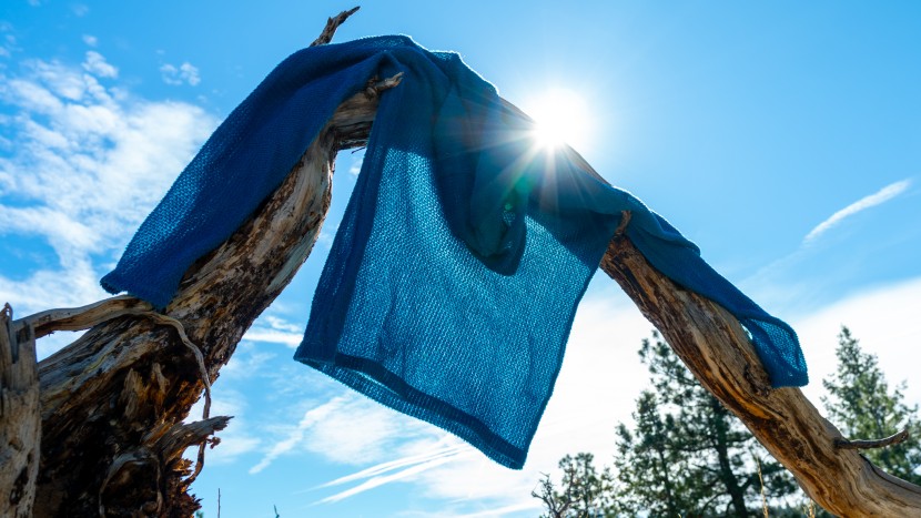 the alpha direct 90 fabric is so light as to be semi-transparent.